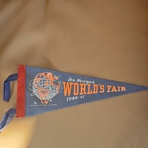 New York World's Fair 1964-65 Pennant, 12" long.